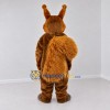 Custom Brown and White Squirrel Mascot Costume Adult Full Body Suit for Woodland Events Custom Brown and White Squirrel Mascot Costume Adult Full Body Suit for Woodland Events