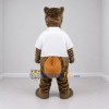 Custom Gray Brown and White Anteater Mascot Costume Adult Full Body Suit for Wildlife Events