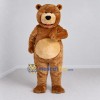 Custom Brown and Tan Teddy Bear Mascot Costume Adult Full Body Suit for Children's Events Custom Brown and Tan Teddy Bear Mascot Costume Adult Full Body Suit for Children's Events