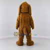 Custom Golden Brown Shaggy Dog Mascot Costume Adult Full Body Suit for Pet Events Custom Golden Brown Shaggy Dog Mascot Costume Adult Full Body Suit for Pet Events