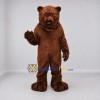 Custom Reddish Brown Bear Mascot Costume Adult Full Body Suit for Wildlife Events Custom Reddish Brown Bear Mascot Costume Adult Full Body Suit for Wildlife Events