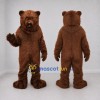 Custom Reddish Brown Bear Mascot Costume Adult Full Body Suit for Wildlife Events Custom Reddish Brown Bear Mascot Costume Adult Full Body Suit for Wildlife Events