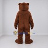 Custom Reddish Brown Bear Mascot Costume Adult Full Body Suit for Wildlife Events Custom Reddish Brown Bear Mascot Costume Adult Full Body Suit for Wildlife Events