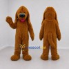 Custom Golden Brown Shaggy Dog Mascot Costume Adult Full Body Suit for Pet Events Custom Golden Brown Shaggy Dog Mascot Costume Adult Full Body Suit for Pet Events