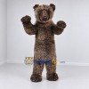 Custom Gray Brown Bear Mascot Costume Adult Full Body Suit for Wildlife Events Custom Gray Brown Bear Mascot Costume Adult Full Body Suit for Wildlife Events