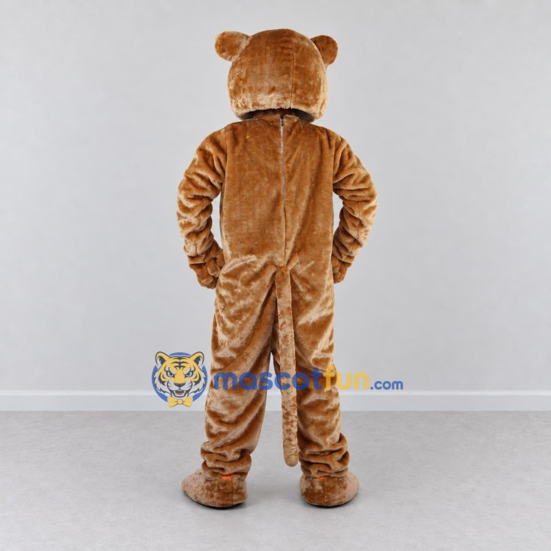 Custom Tan and White Bear Mascot Costume Adult Full Body Suit for Children's Events Custom Tan and White Bear Mascot Costume Adult Full Body Suit for Children's Events
