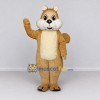 Custom Tan and White Squirrel Mascot Costume Adult Full Body Suit for Woodland Events Custom Tan and White Squirrel Mascot Costume Adult Full Body Suit for Woodland Events
