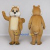 Custom Tan and White Squirrel Mascot Costume Adult Full Body Suit for Woodland Events Custom Tan and White Squirrel Mascot Costume Adult Full Body Suit for Woodland Events