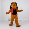 Custom Orange Brown and Black Dog Mascot Costume Adult Full Body Suit for Pet Events Custom Orange Brown and Black Dog Mascot Costume Adult Full Body Suit for Pet Events