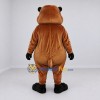 Custom Brown and Tan Hamster Mascot Costume Adult Full Body Suit for Children's Events Custom Brown and Tan Hamster Mascot Costume Adult Full Body Suit for Children's Events