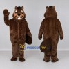 Custom Brown Beaver Mascot Costume Adult Full Body Suit for Nature Events Custom Brown Beaver Mascot Costume Adult Full Body Suit for Nature Events