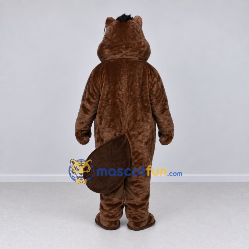 Custom Brown Beaver Mascot Costume Adult Full Body Suit for Nature Events Custom Brown Beaver Mascot Costume Adult Full Body Suit for Nature Events