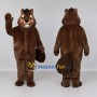 Custom Brown Beaver Mascot Costume Adult Full Body Suit for Nature Events
