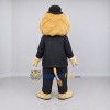Custom Golden Tan and Black Tuxedo Lion Mascot Costume Adult Full Body Suit for Themed Events Custom Golden Tan and Black Tuxedo Lion Mascot Costume Adult Full Body Suit for Themed Events