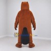 Custom Reddish Brown and Black Beaver Mascot Costume Adult Full Body Suit for Nature Events Custom Reddish Brown and Black Beaver Mascot Costume Adult Full Body Suit for Nature Events