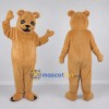Custom Golden Tan Teddy Bear Mascot Costume Adult Full Body Suit for Children's Events Custom Golden Tan Teddy Bear Mascot Costume Adult Full Body Suit for Children's Events