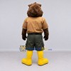 Custom Brown Tan and Green Ranger Owl Mascot Costume Adult Full Body Suit for Nature Events