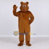 Custom Brown Teddy Bear Mascot Costume Adult Full Body Suit for Children's Events