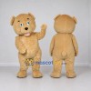 Custom Tan Teddy Bear Mascot Costume Adult Full Body Suit for Children's Parties Custom Tan Teddy Bear Mascot Costume Adult Full Body Suit for Children's Parties