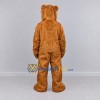 Custom Golden Brown Hooded Bear Mascot Costume Adult Full Body Suit for Costume Parties Custom Golden Brown Hooded Bear Mascot Costume Adult Full Body Suit for Costume Parties