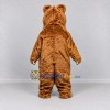 Custom Brown and Cream Bear Mascot Costume Adult Full Body Suit for Children's Events