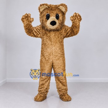 Custom Tan Teddy Bear Mascot Costume Adult Full Body Suit for Children's Events Custom Tan Teddy Bear Mascot Costume Adult Full Body Suit for Children's Events