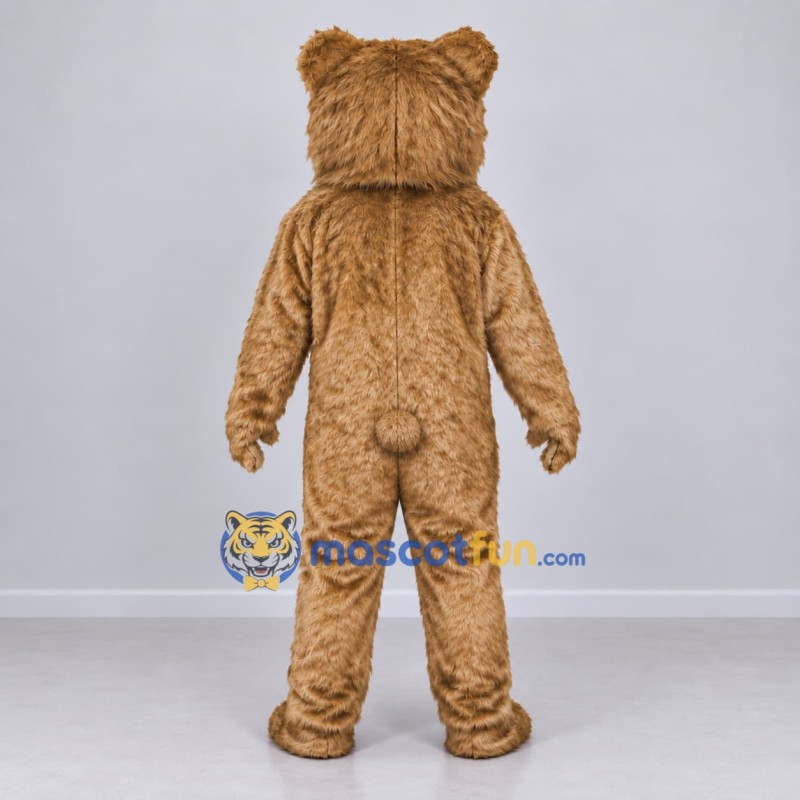 Custom Tan Teddy Bear Mascot Costume Adult Full Body Suit for Children's Events Custom Tan Teddy Bear Mascot Costume Adult Full Body Suit for Children's Events