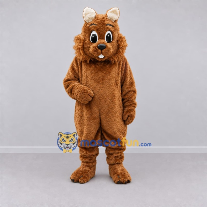 Custom Brown Squirrel Mascot Costume Adult Full Body Suit for Woodland Events