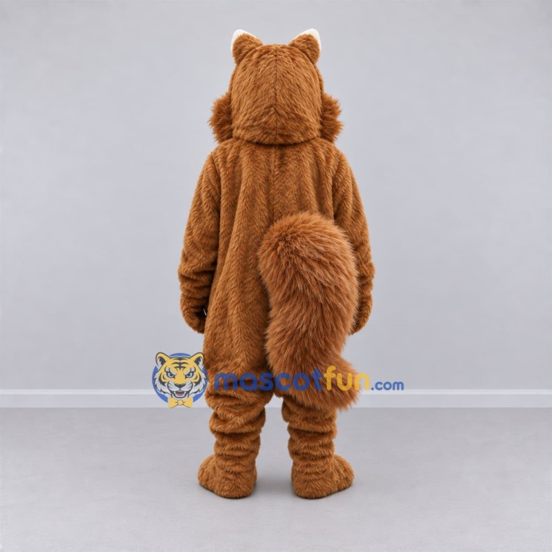 Custom Brown Squirrel Mascot Costume Adult Full Body Suit for Woodland Events