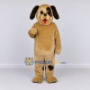 Custom Tan and Black Dog Mascot Costume Adult Full Body Suit for Pet Events Custom Tan and Black Dog Mascot Costume Adult Full Body Suit for Pet Events