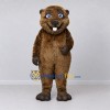 Custom Brown Rodent Mascot Costume Adult Full Body Suit for Woodland Events