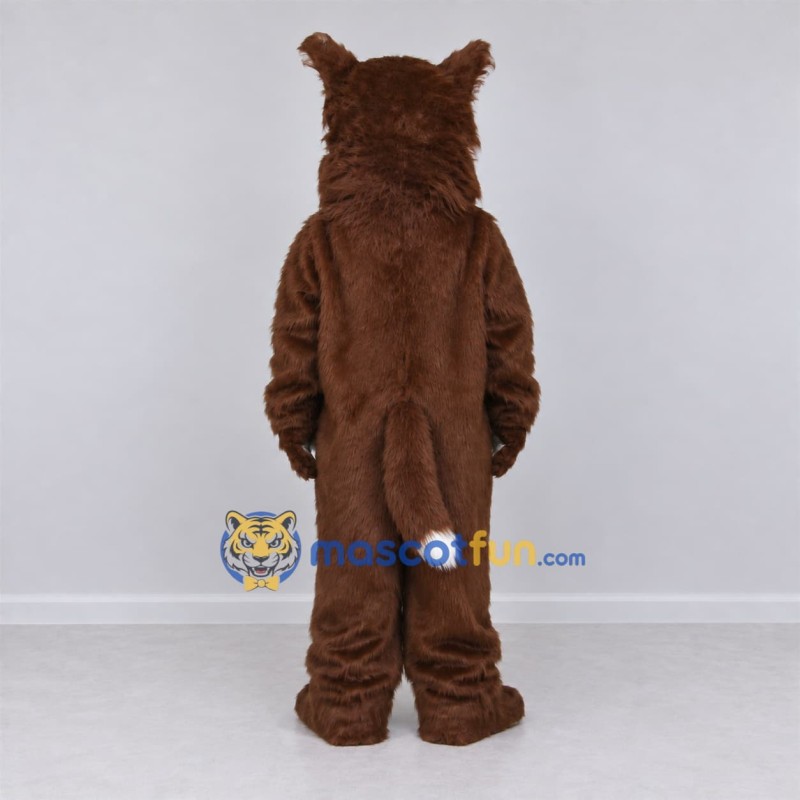 Custom Brown and White Dog Mascot Costume Adult Full Body Suit for Pet Events Custom Brown and White Dog Mascot Costume Adult Full Body Suit for Pet Events