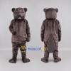 Custom Gray Brown Beaver Mascot Costume Adult Full Body Suit for School Events Custom Gray Brown Beaver Mascot Costume Adult Full Body Suit for School Events