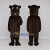 Custom Dark Brown Beaver Mascot Costume Adult Full Body Suit for School Events Custom Dark Brown Beaver Mascot Costume Adult Full Body Suit for School Events