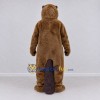 Custom Brown Beaver Mascot Costume Adult Full Body Suit for Woodland Events