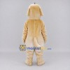 Custom Cream Dog with Sunglasses Mascot Costume Adult Full Body Suit for Pet Events