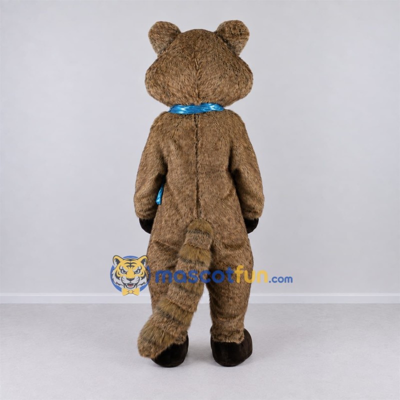 Custom Gray Brown and White Raccoon Mascot Costume Adult Full Body Suit for Woodland Events Custom Gray Brown and White Raccoon Mascot Costume Adult Full Body Suit for Woodland Events