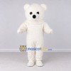 Custom White Polar Bear Mascot Costume Adult Full Body Suit for Winter Events Custom White Polar Bear Mascot Costume Adult Full Body Suit for Winter Events