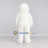 Custom White and Blue Yeti Mascot Costume Adult Full Body Suit for Winter Events Custom White and Blue Yeti Mascot Costume Adult Full Body Suit for Winter Events