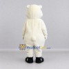 Custom White Polar Bear Mascot Costume Adult Full Body Suit for Winter Events Custom White Polar Bear Mascot Costume Adult Full Body Suit for Winter Events