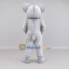 Custom Gray and White Koala Mascot Costume Adult Full Body Suit for Wildlife Events