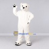 Custom White Polar Bear Mascot Costume Adult Full Body Suit for Winter Events Custom White Polar Bear Mascot Costume Adult Full Body Suit for Winter Events