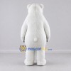 Custom White Polar Bear Mascot Costume Adult Full Body Suit for Winter Events Custom White Polar Bear Mascot Costume Adult Full Body Suit for Winter Events