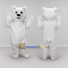 Custom White Polar Bear Mascot Costume Adult Full Body Suit for Winter Events Custom White Polar Bear Mascot Costume Adult Full Body Suit for Winter Events