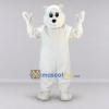 Custom White Polar Bear Mascot Costume Adult Full Body Suit for Winter Events Custom White Polar Bear Mascot Costume Adult Full Body Suit for Winter Events