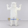 Custom White Polar Bear Mascot Costume Adult Full Body Suit for Winter Events Custom White Polar Bear Mascot Costume Adult Full Body Suit for Winter Events