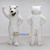 Custom White Polar Bear Mascot Costume Adult Full Body Suit for Winter Events Custom White Polar Bear Mascot Costume Adult Full Body Suit for Winter Events