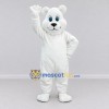 Custom White Polar Bear Mascot Costume Adult Full Body Suit for Winter Events Custom White Polar Bear Mascot Costume Adult Full Body Suit for Winter Events
