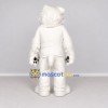 Custom White Polar Bear Mascot Costume Adult Full Body Suit for Winter Events Custom White Polar Bear Mascot Costume Adult Full Body Suit for Winter Events