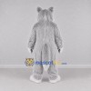 Custom Gray and White Wolf Mascot Costume Adult Full Body Suit for Wildlife Events Custom Gray and White Wolf Mascot Costume Adult Full Body Suit for Wildlife Events
